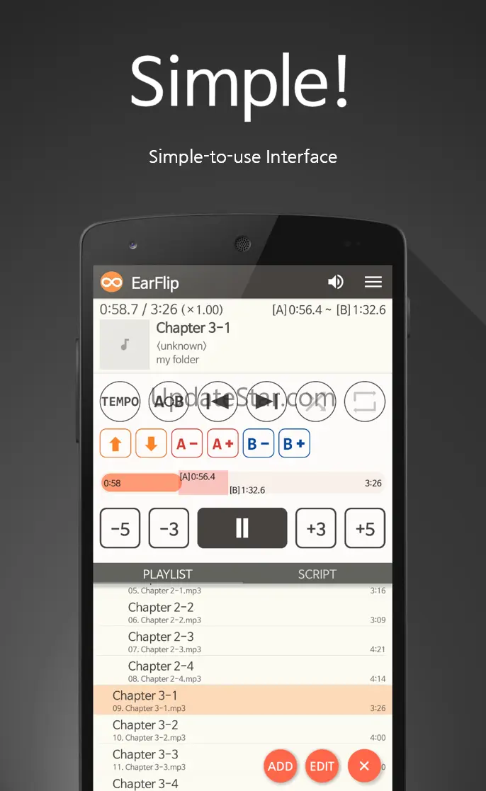 EarFlip(AB Repeat,Audio Speed) 1.0.12