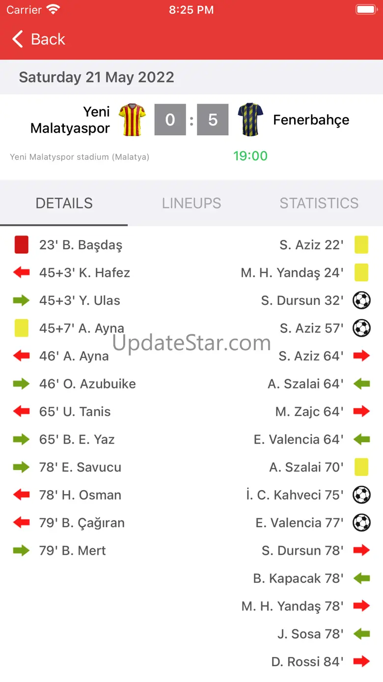 Live Scores for Super Lig App 2.2.5