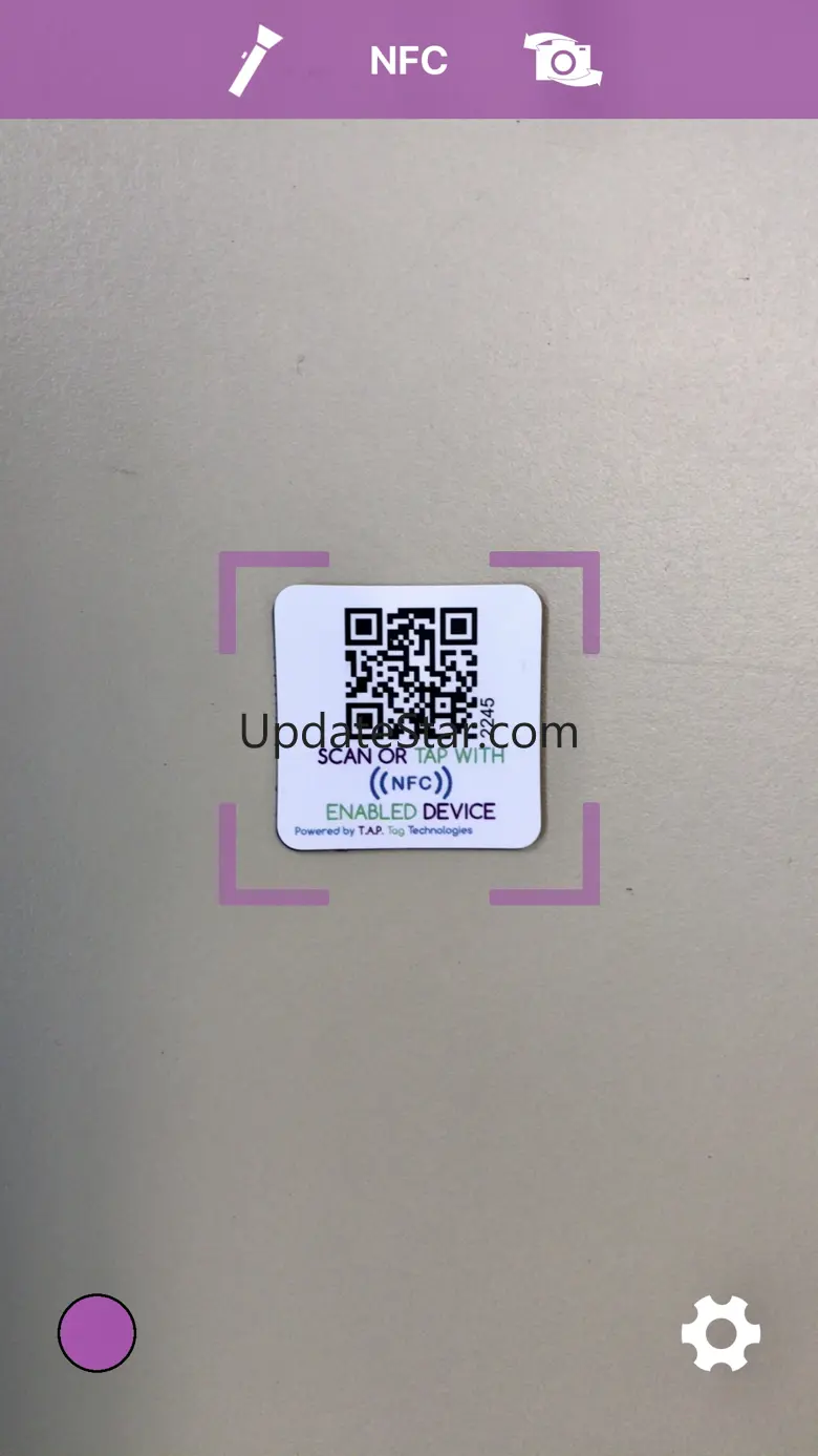 NFC/QR Reader - Tap Tag Tech 1.70