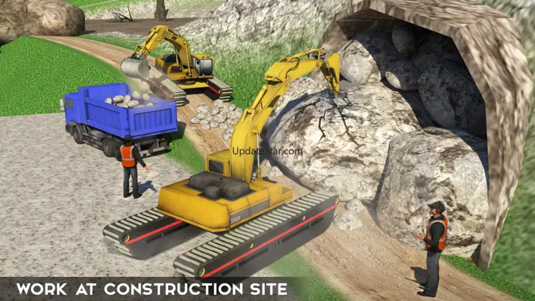 Amphibious Excavator Crane & Dump Truck Simulator 1.1