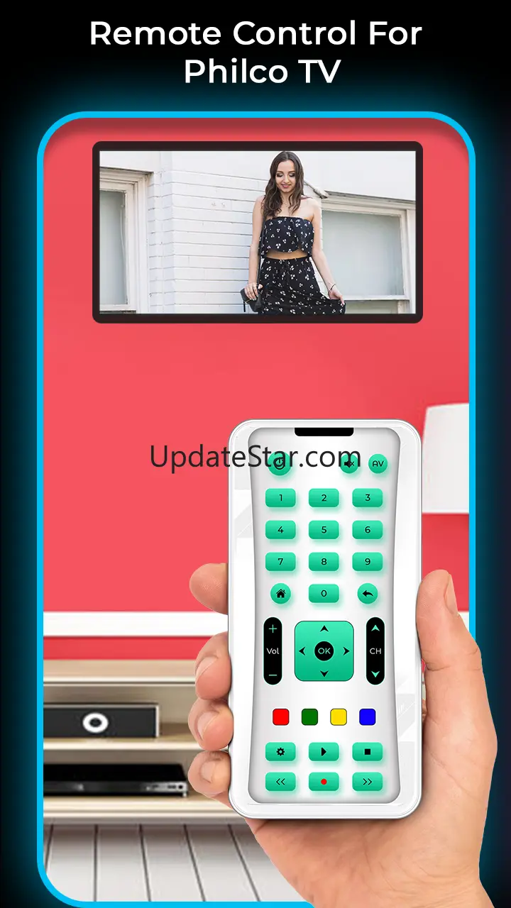 Remote Control For Philco TV 2.4