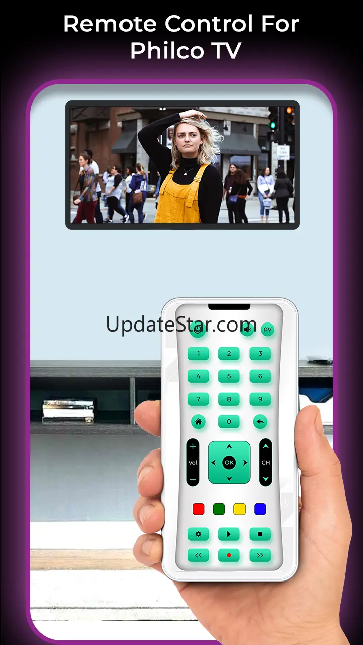 Remote Control For Philco TV 2.4