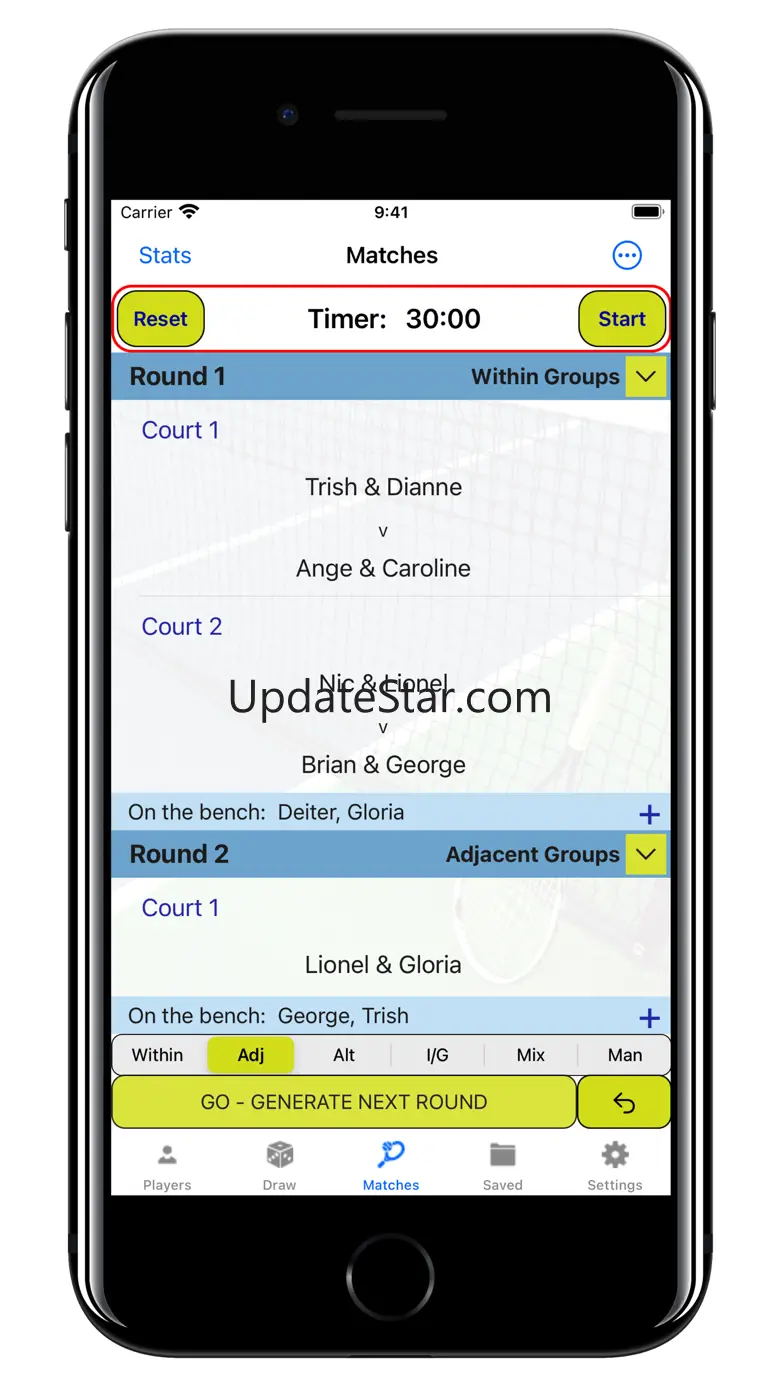 MatchUp Tennis & Pickleball 7.0.2