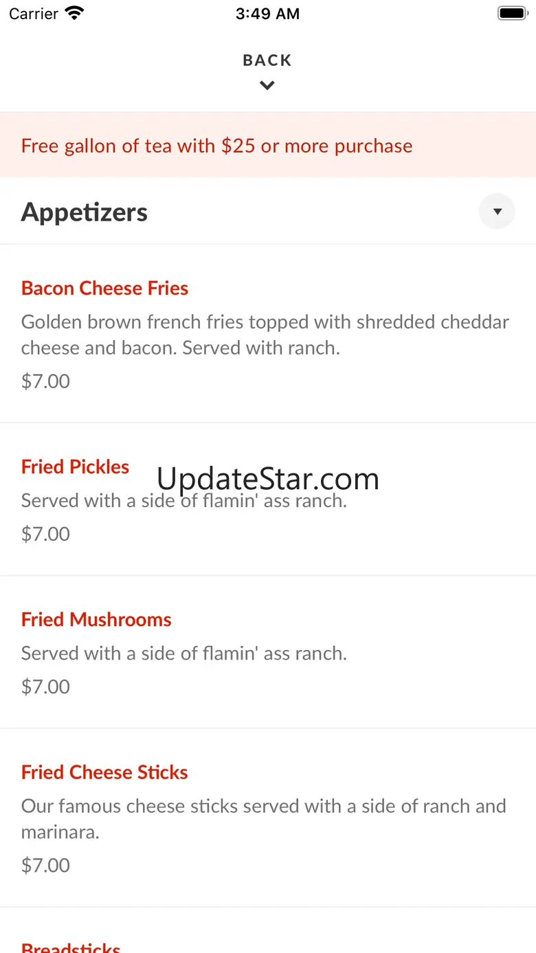 Woody's Pizza & Grill 3.9.2
