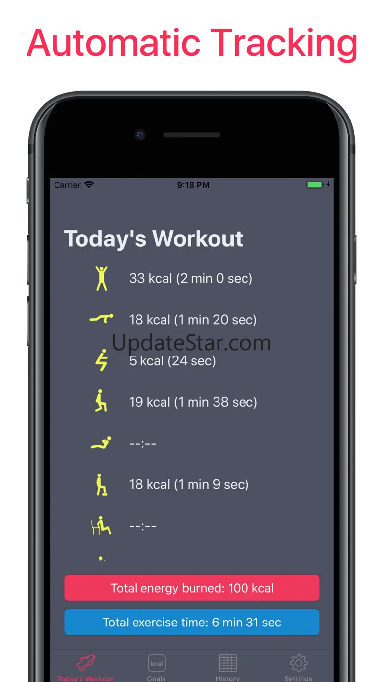 AutoWorkout Exercise Tracker 1.6.0