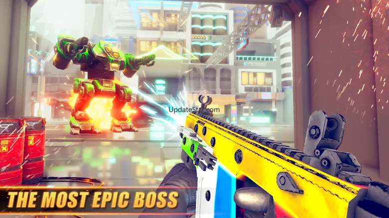 Superhero FPS Shooting Battles