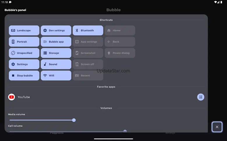 Bubble: Apps in split screen
