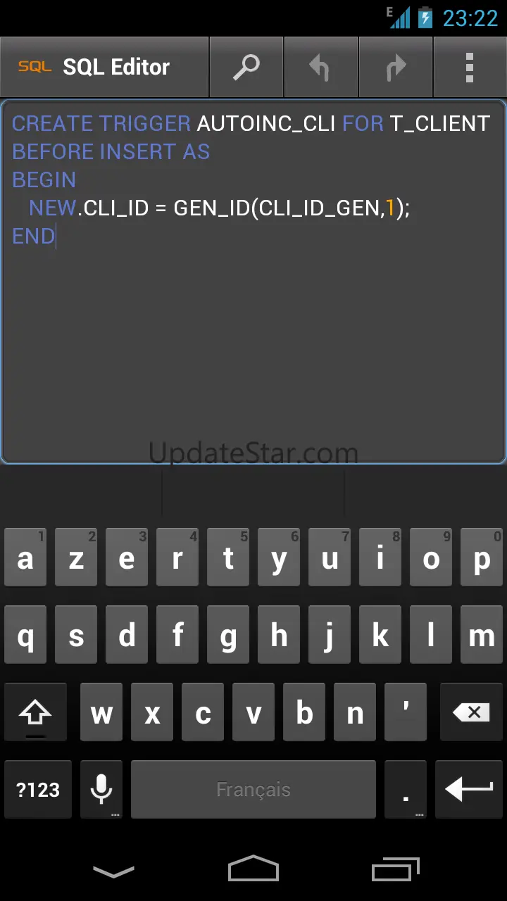 SQL Editor