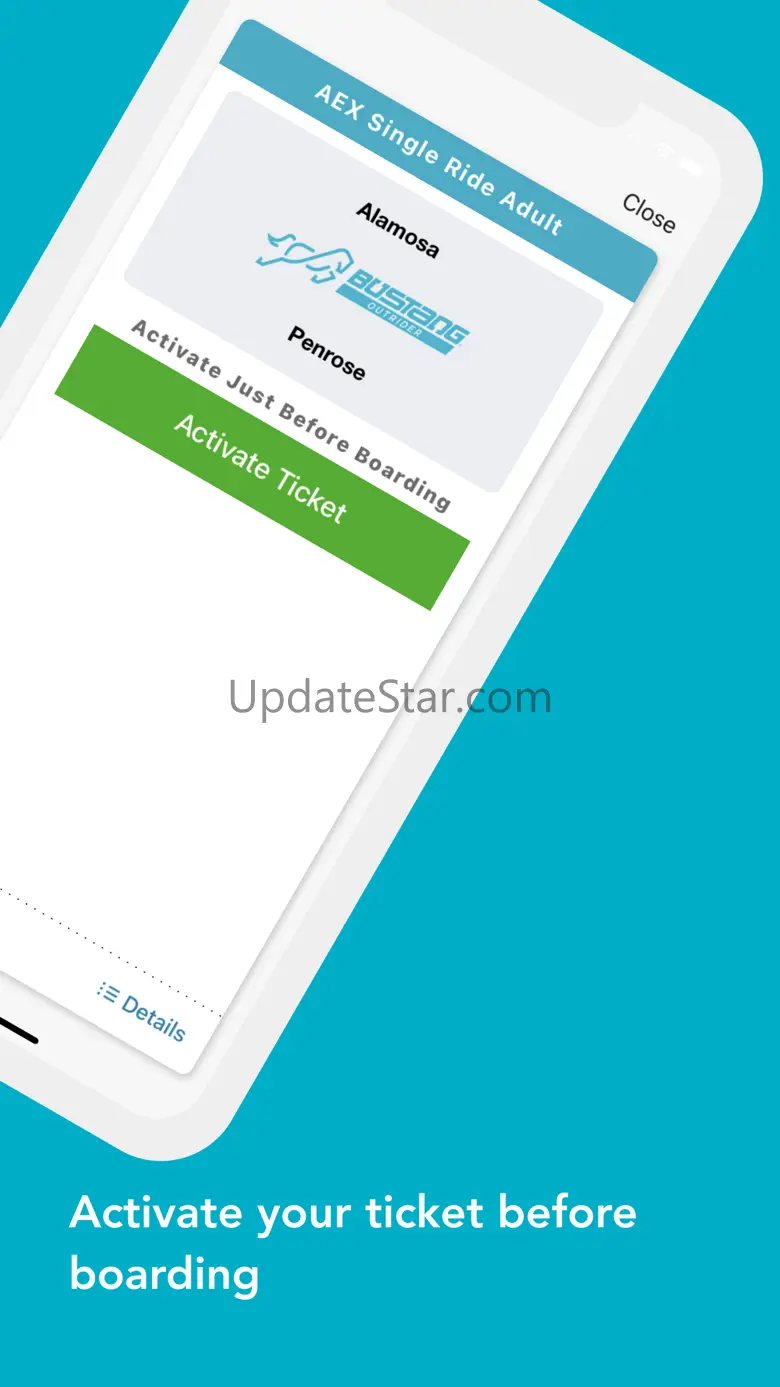 Bustang Outrider m-Tix 7.8.6