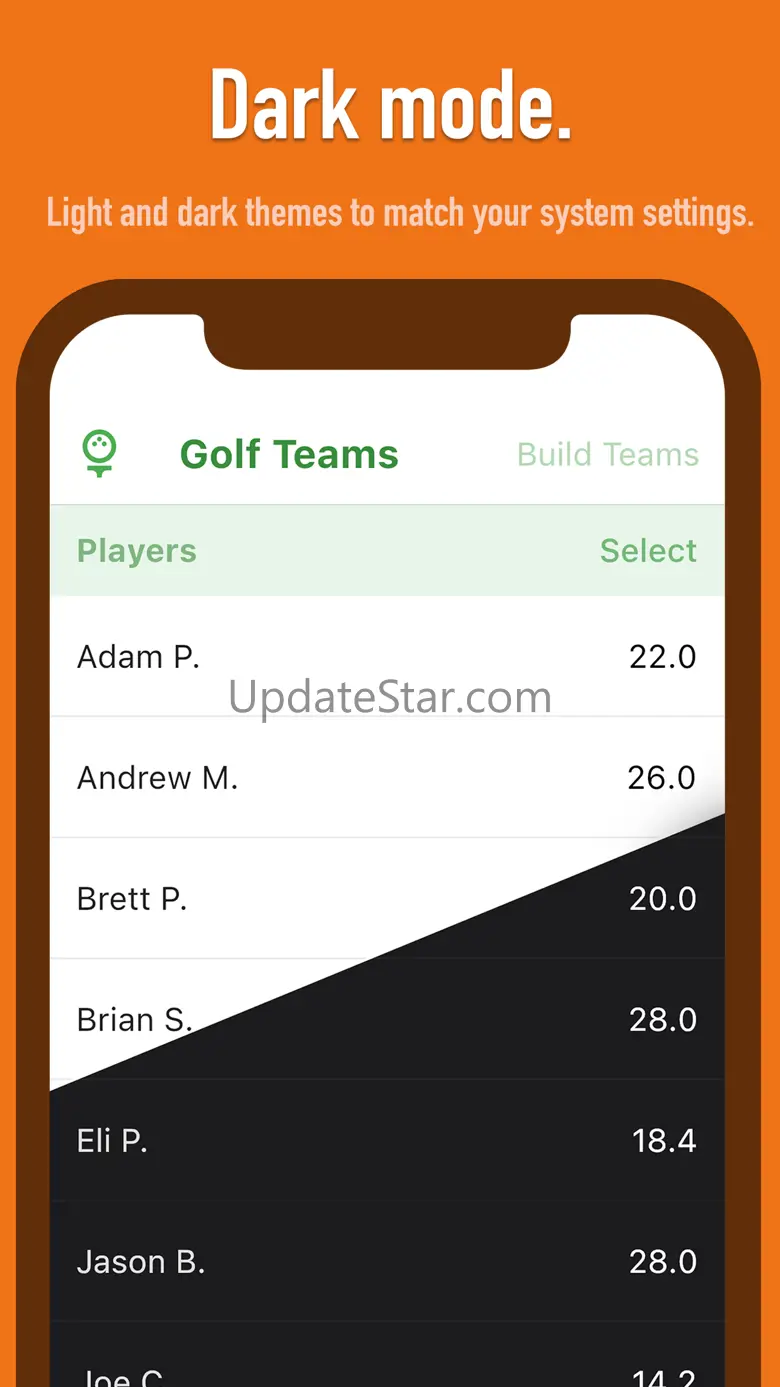 Golf: Team Generator 2.12.0
