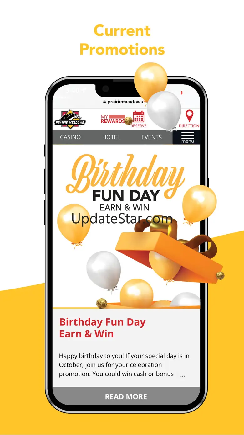 Prairie Meadows App 1.6