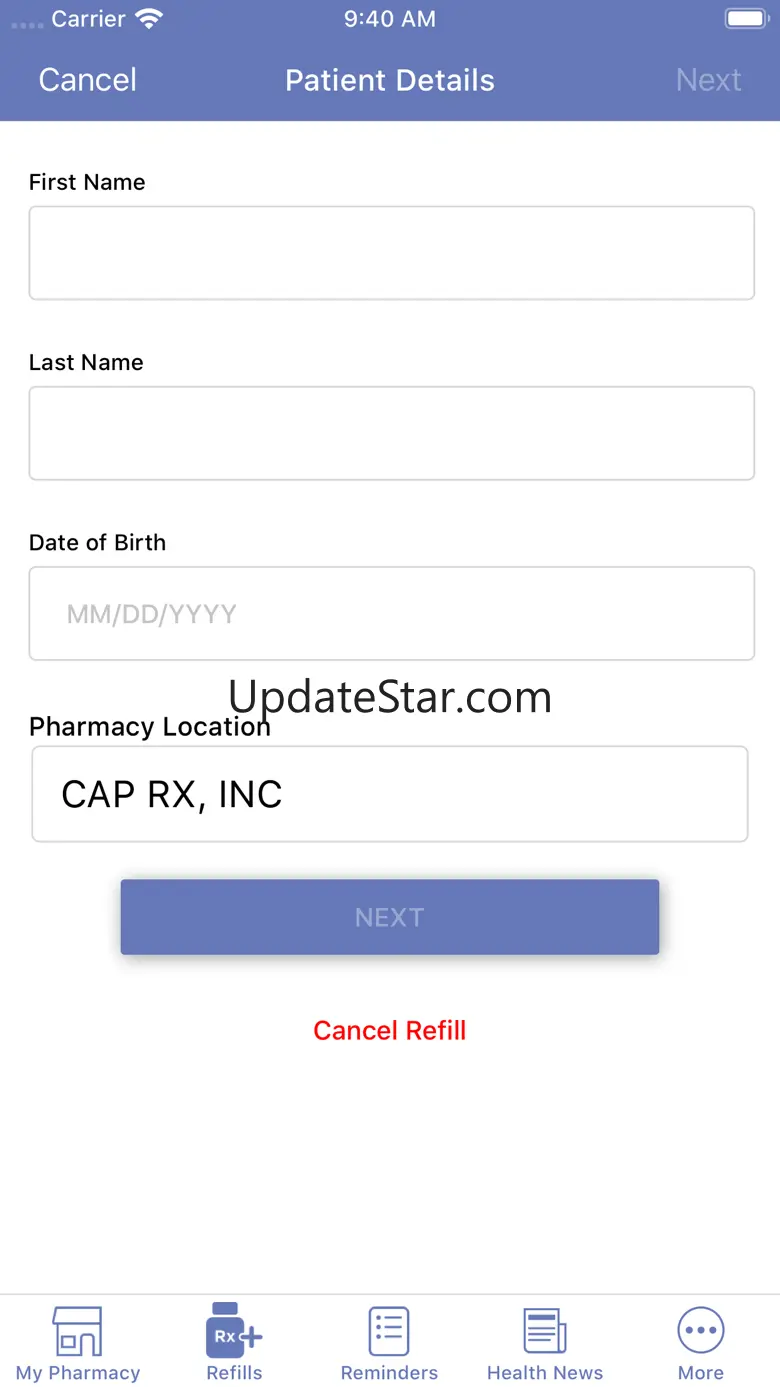 CAP RX, INC 9.8.4