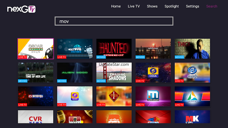 nexGTv for AndroidTV 3.0.9