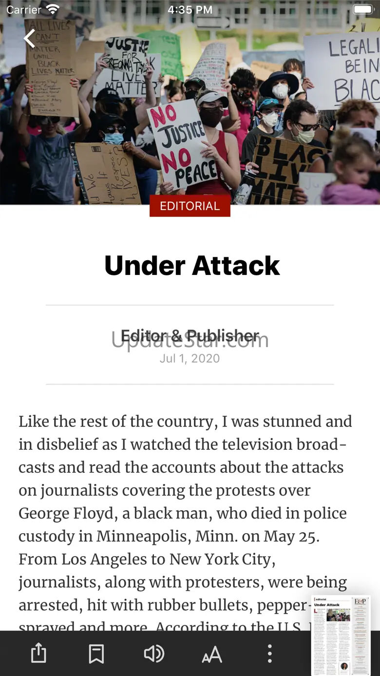 Editor and Publisher Magazine 7.1