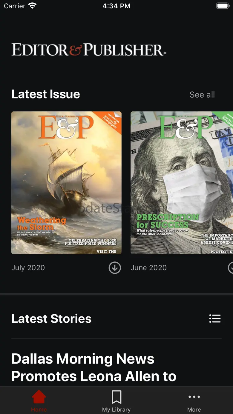 Editor and Publisher Magazine 7.1
