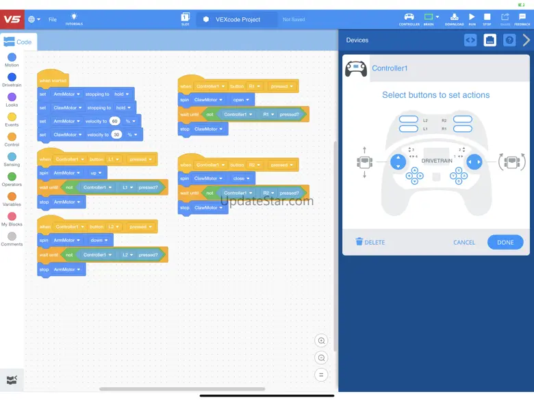 VEXcode V5 3.1.0