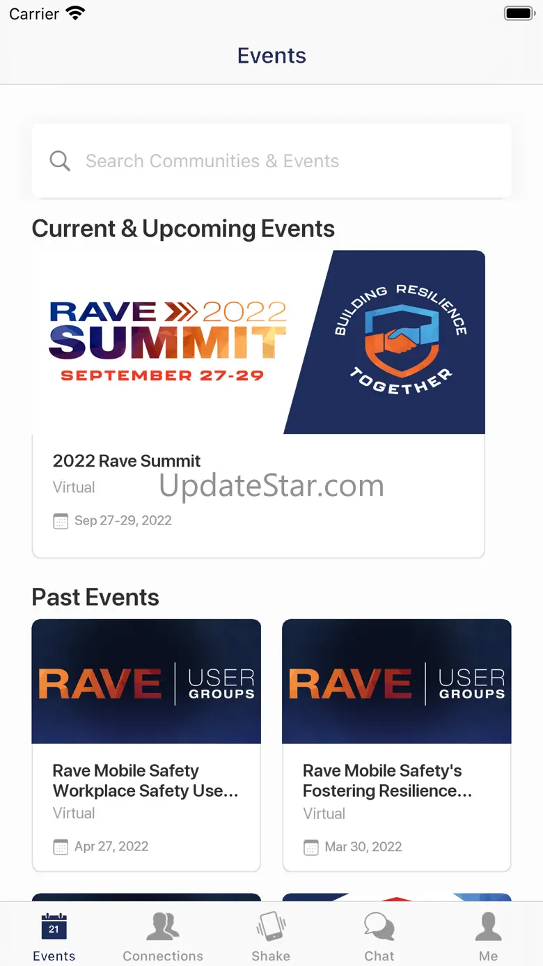 Rave Events 26.0.0