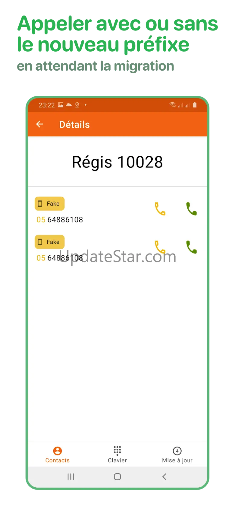 Contacts CI 1.3.1