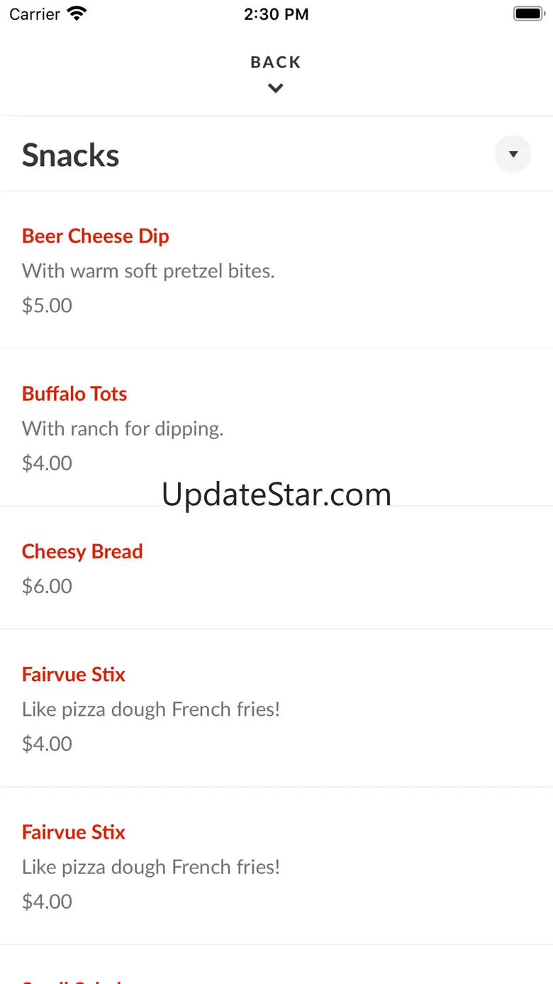 Fairvue Pizza & Pub 3.7.0
