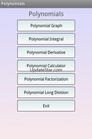 Polynomials Math 2.7