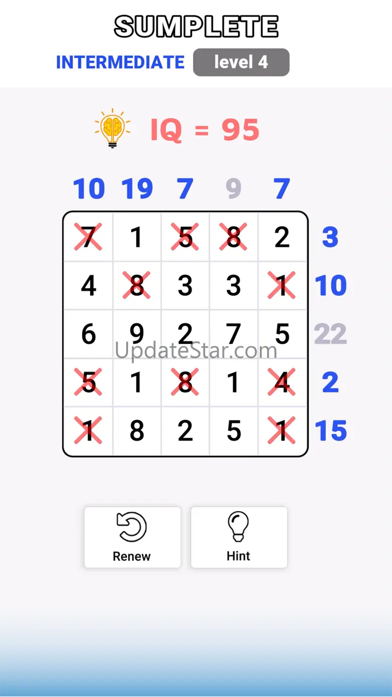 Sumplete: Math Games by AI 1.3
