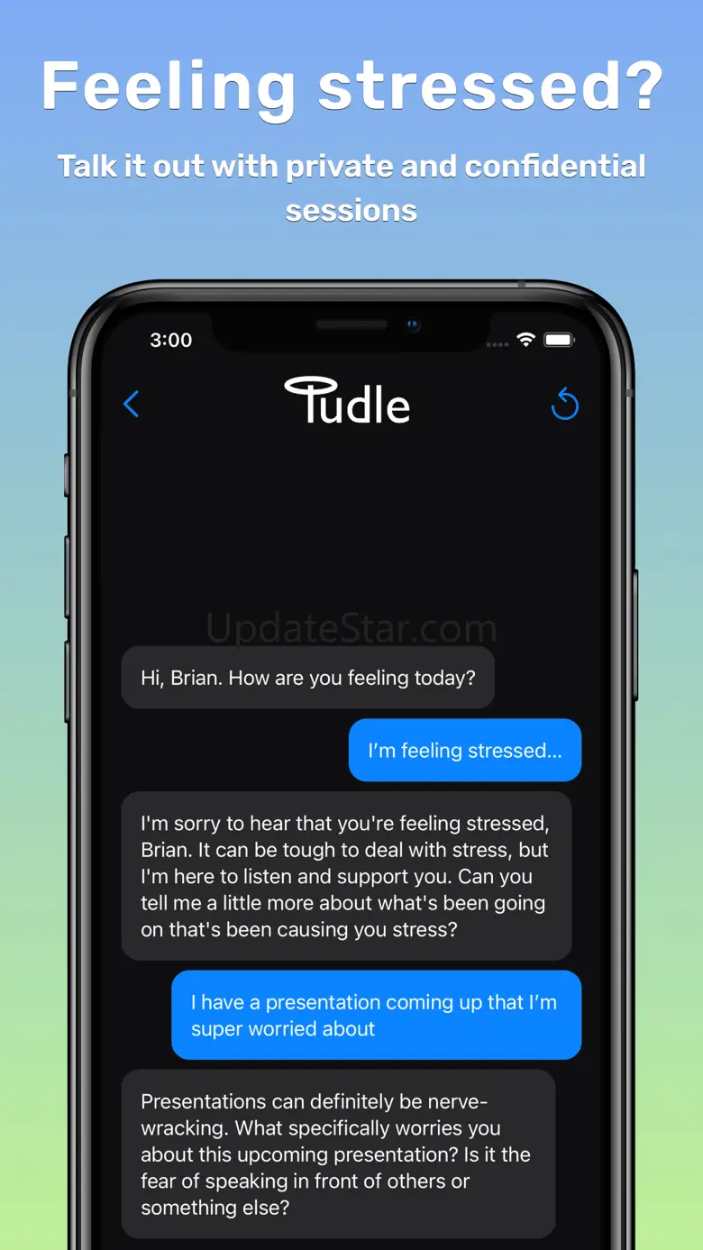 Tudle - AI Therapy 3.17