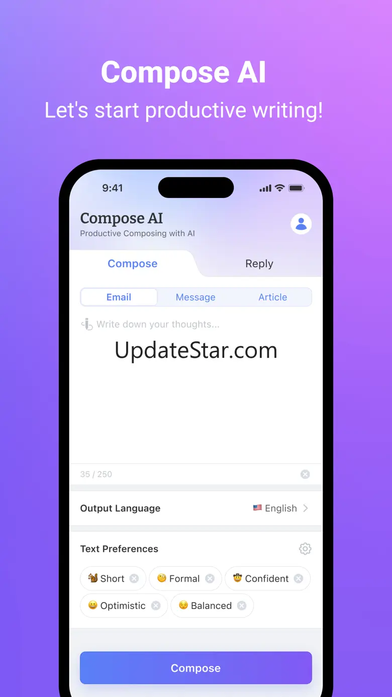 Compose AI: Writing Assistant 13.1