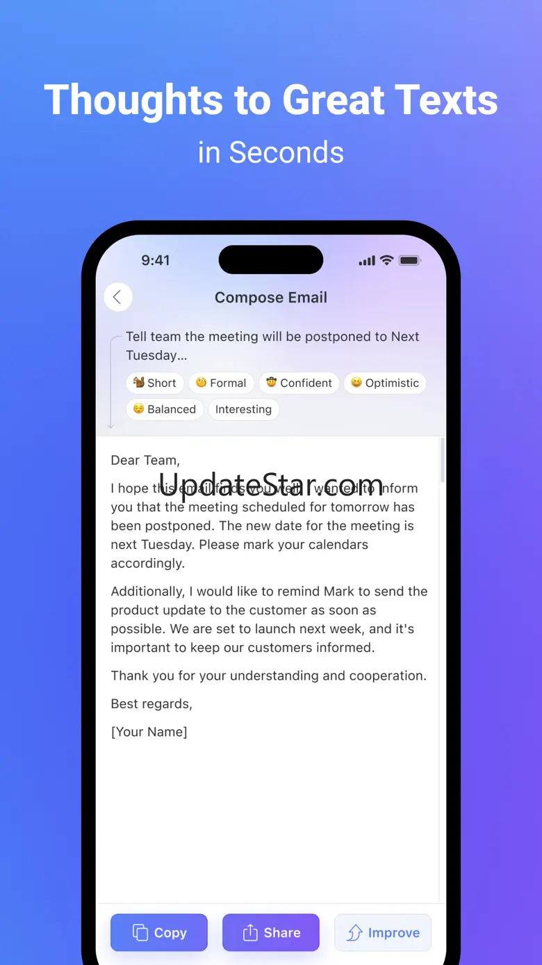 Compose AI: Writing Assistant 13.1