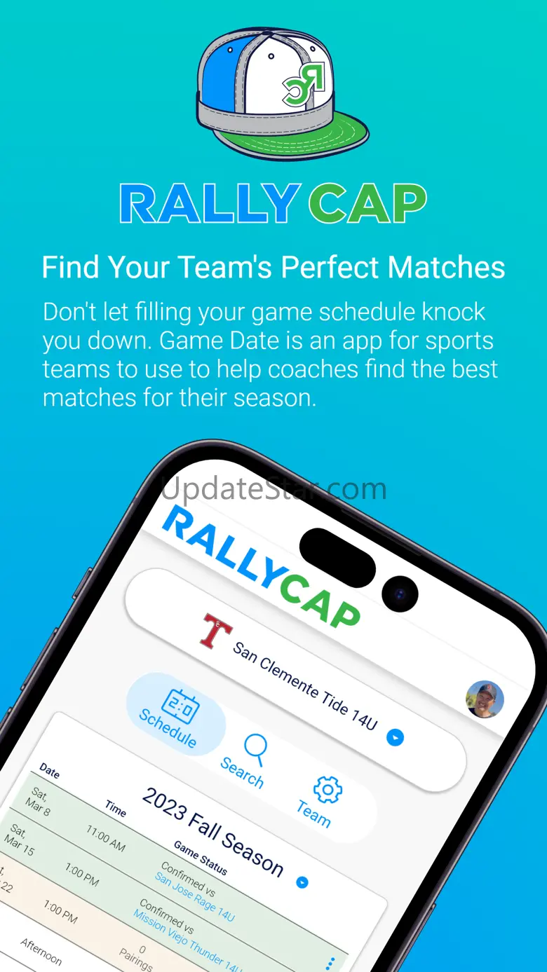 Rally Cap Find/Schedule Games 2.17.3