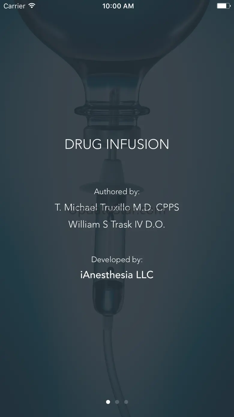 Drug Infusion - IV Medications 5.4