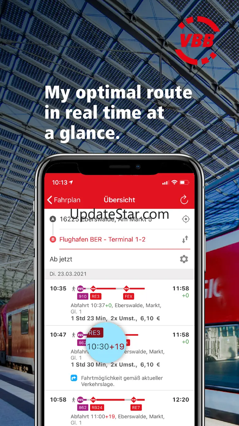 VBB Bus & Bahn: Route planner 4.5.1