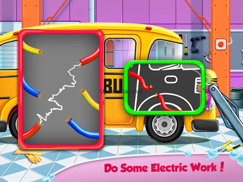 School Bus Wash & Repair Game 1.21