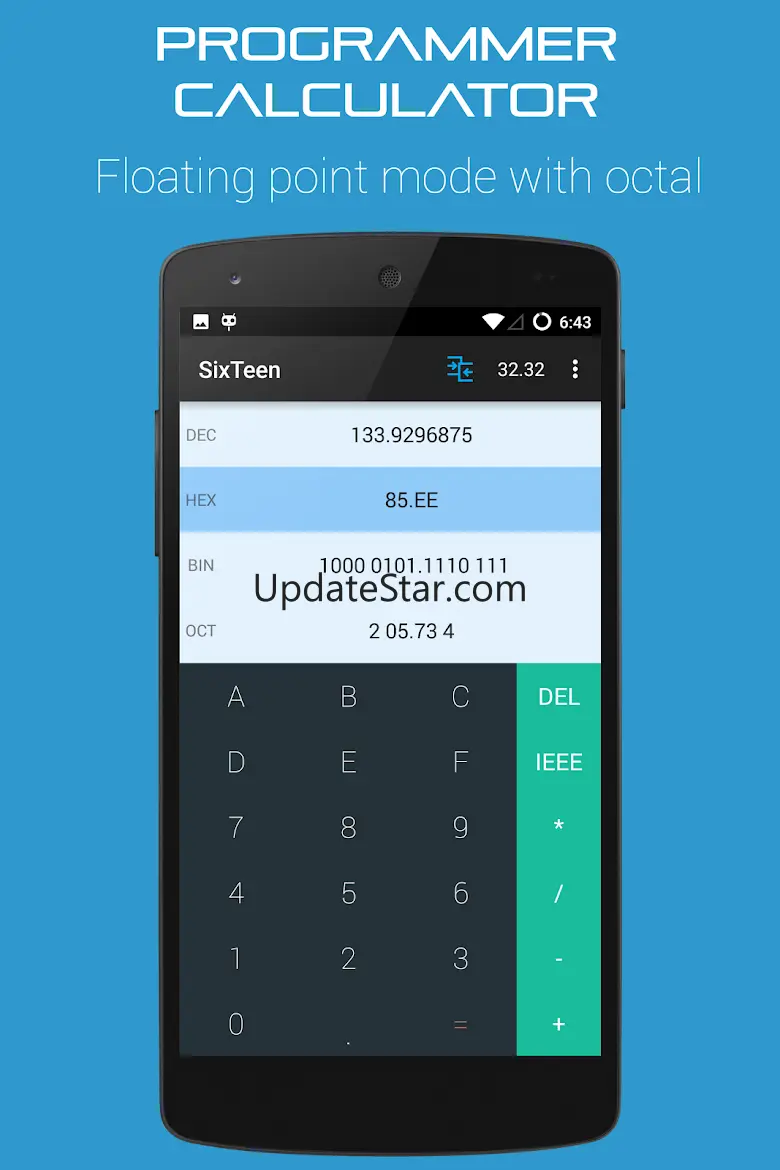 Programmers Calculator Binary 8.2