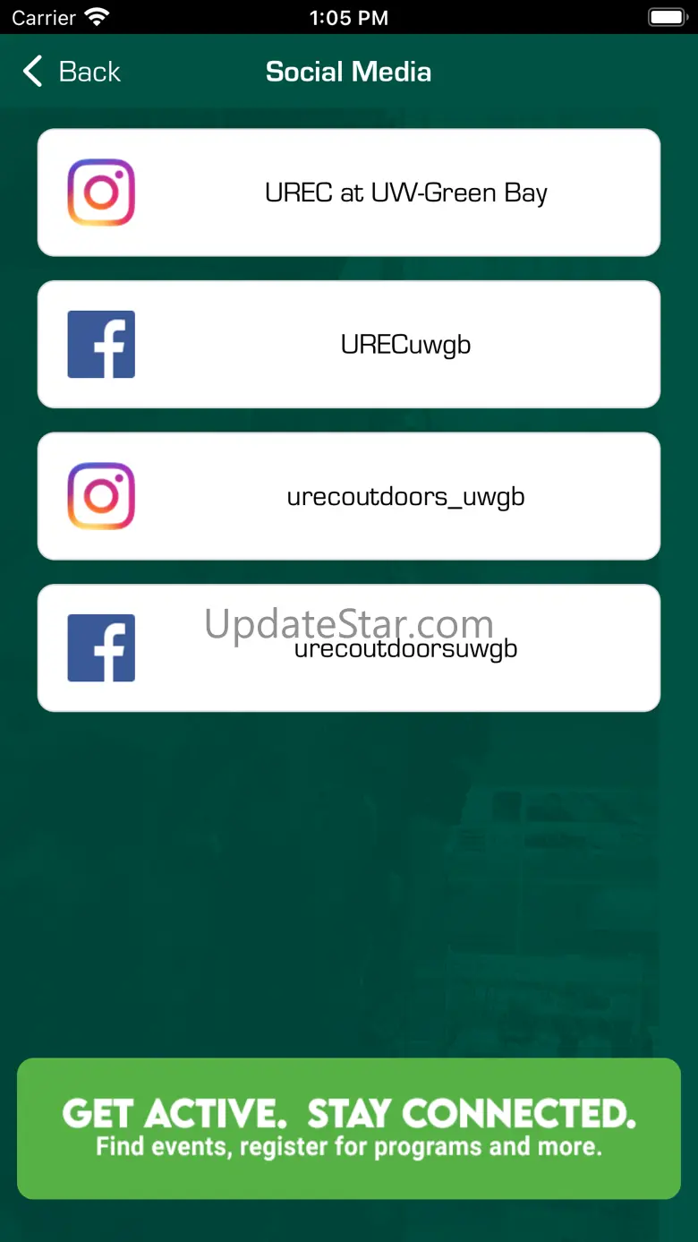 UREC at UW-Green Bay 6.0.2