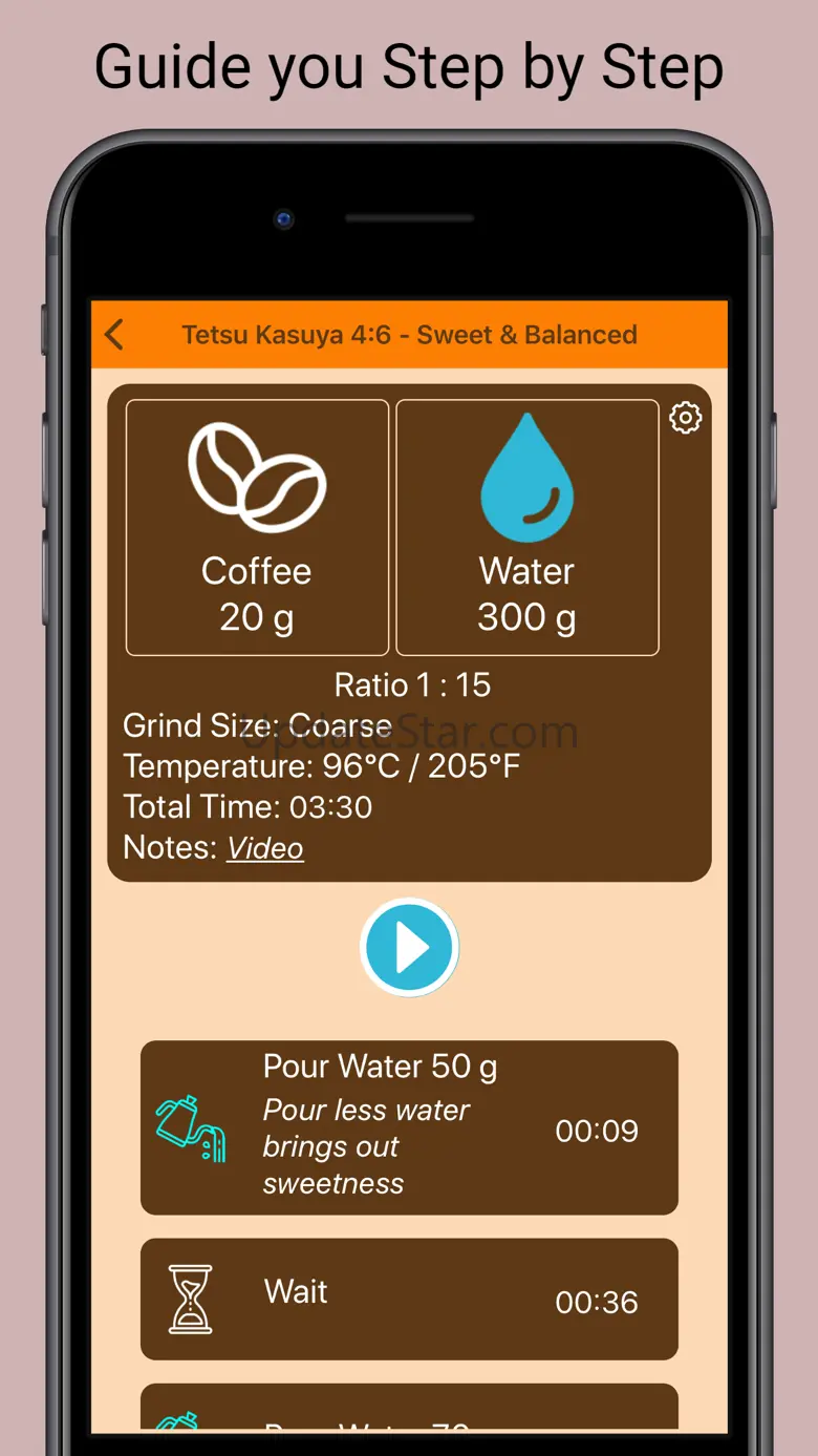 Coffee Pour-Over Timer 4.0.1