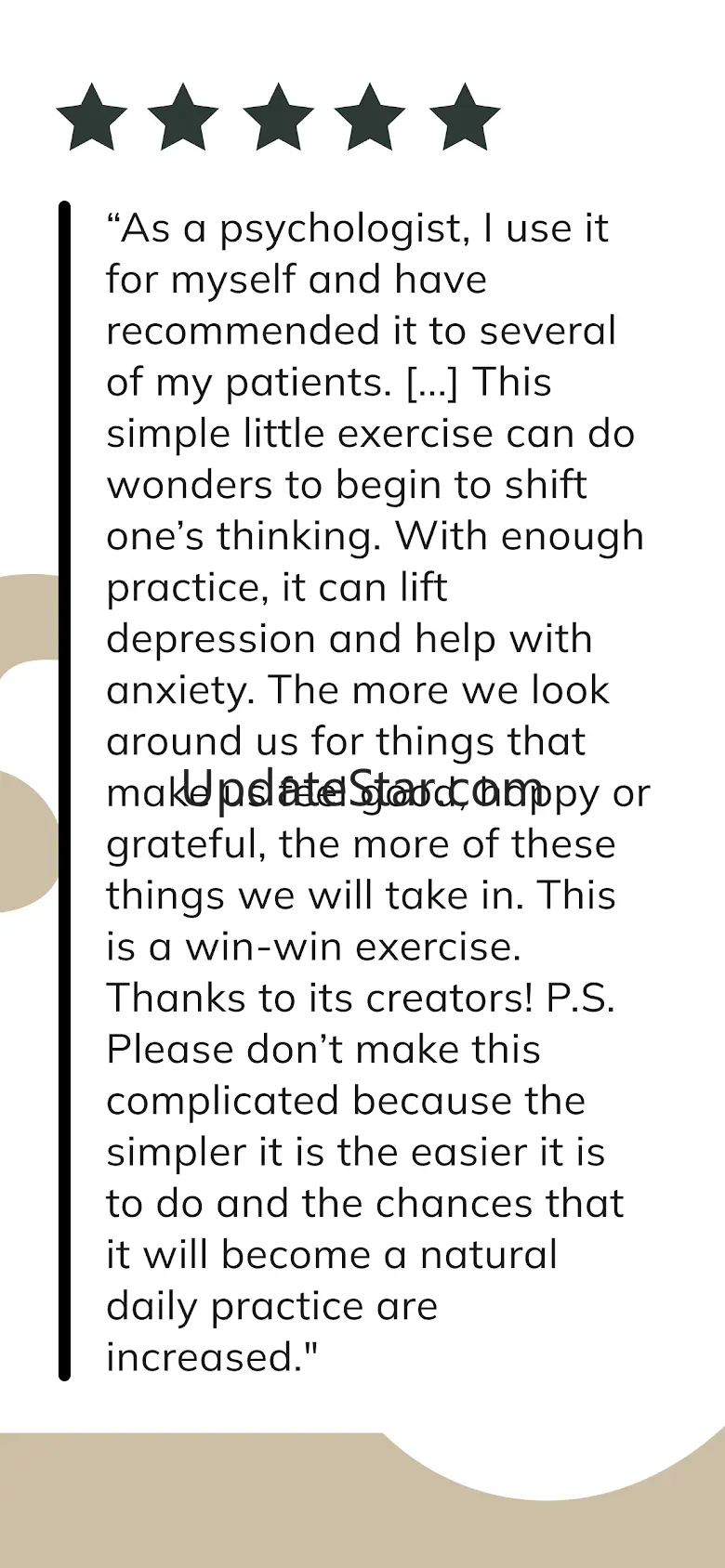 3 Good Things daily gratitude 5.11