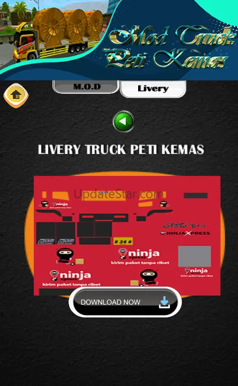 Mod Truck Petikemas Bussid