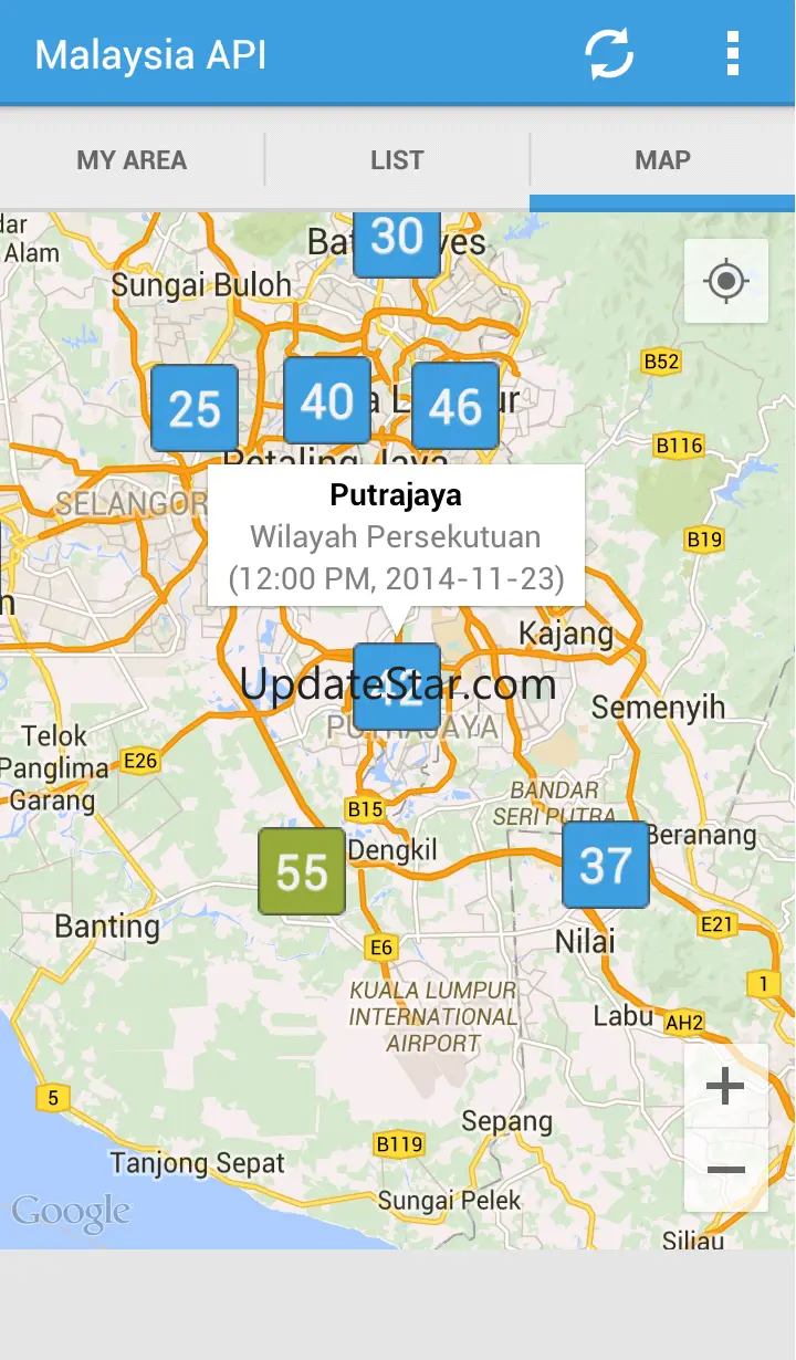 Malaysia Air Pollution Index 3.4.7