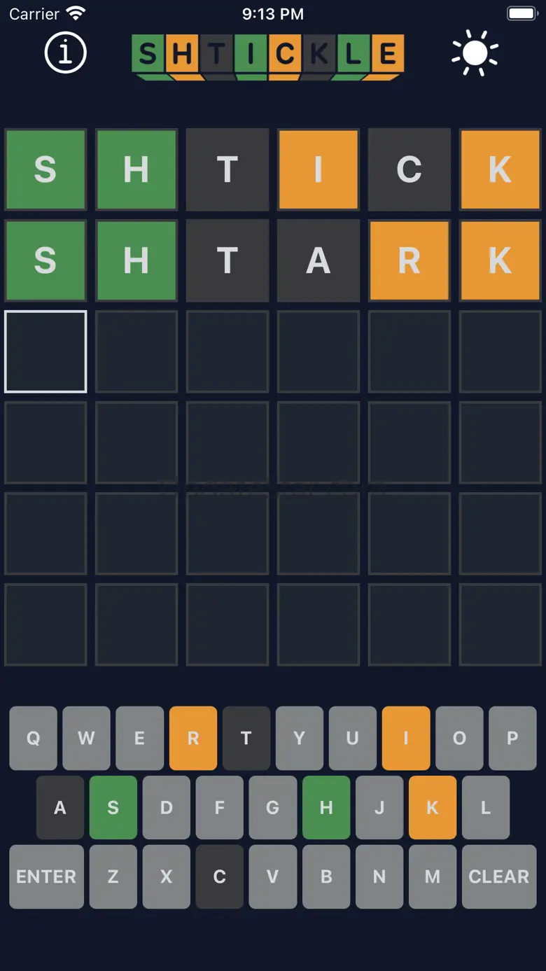 Shtickle 1.0.1