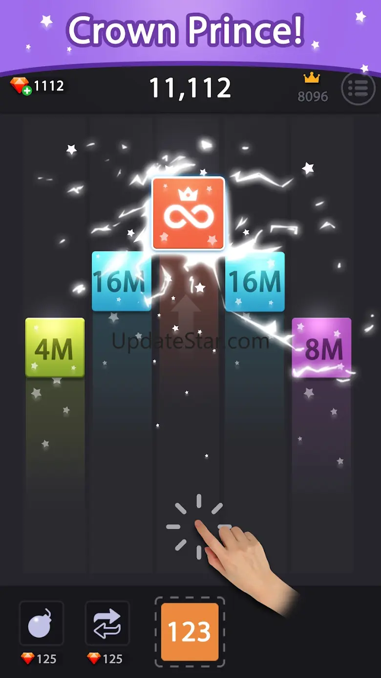 Merge block - 2048 puzzle game 9.5