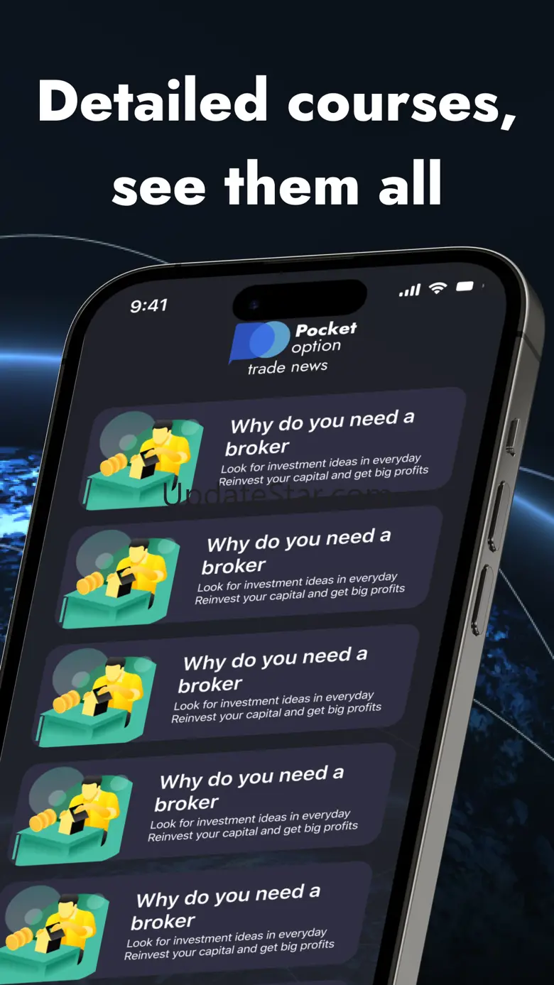 Pocket Option Trade News 1.0.0