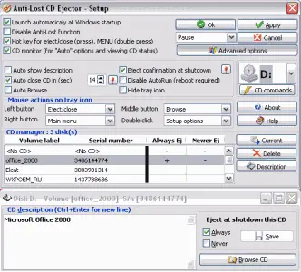 Anti-lost CD Ejector Pro 2.2