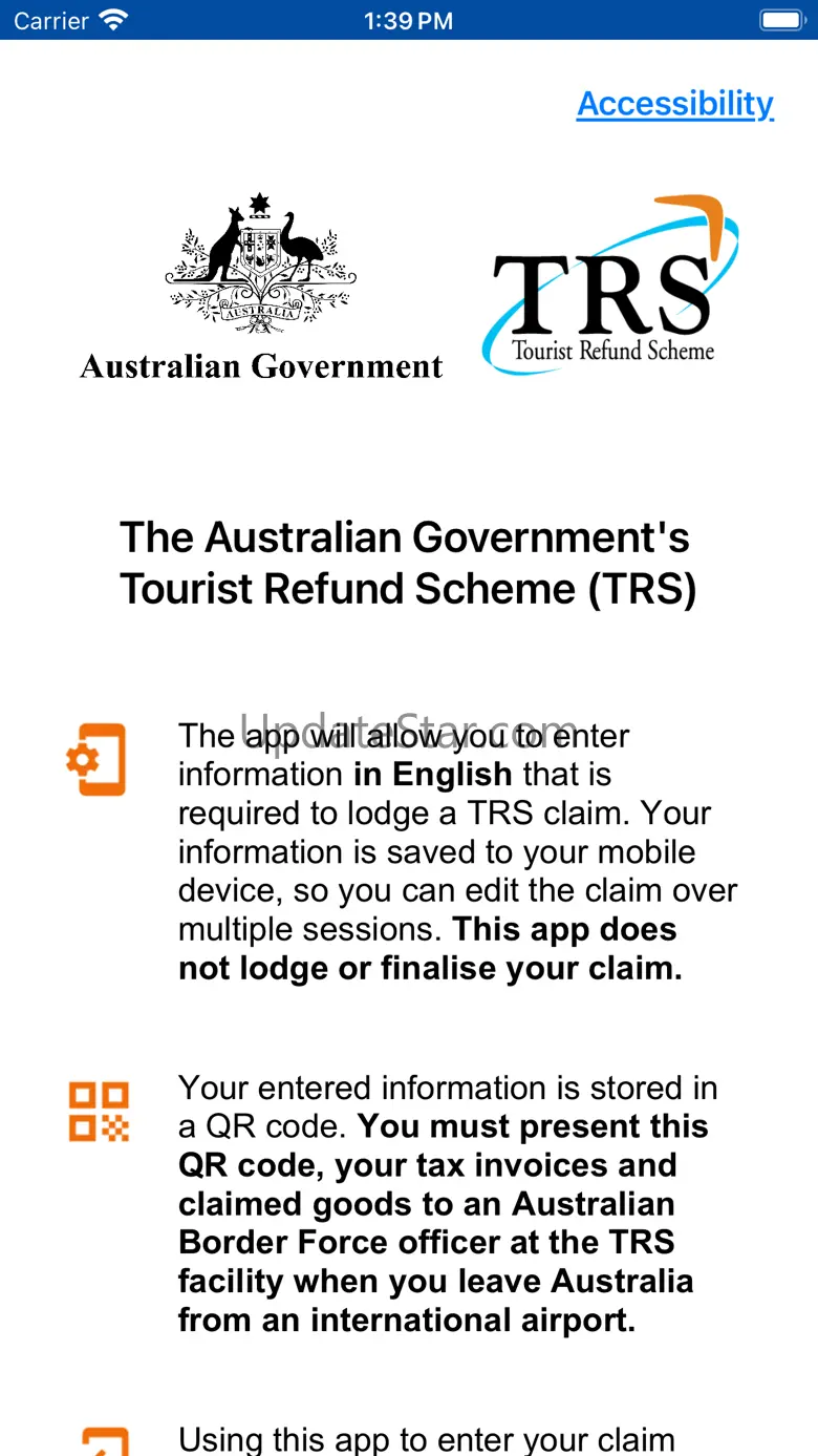 Tourist Refund Scheme 2.0.3