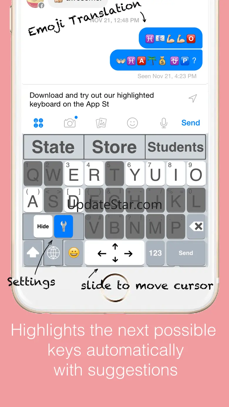 Highlighted Large Keyboard 1.2.1