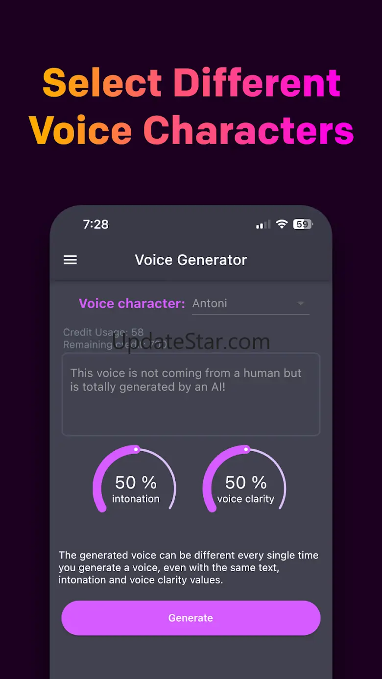 AI Voice Generator 2.7