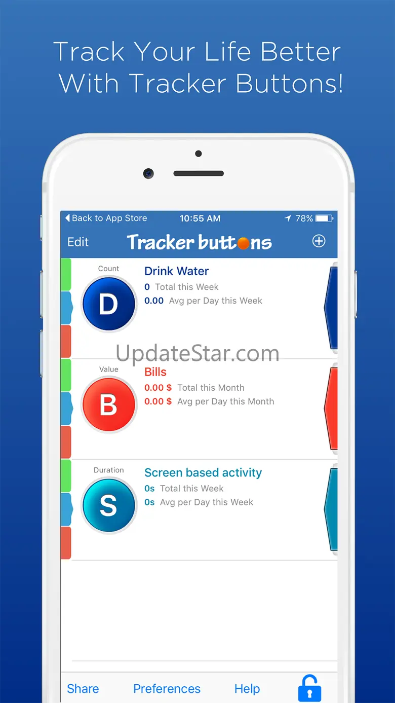 Tracker Buttons Pro 1.10