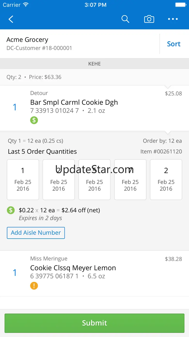KeHEConnect:Order Classic 2.12