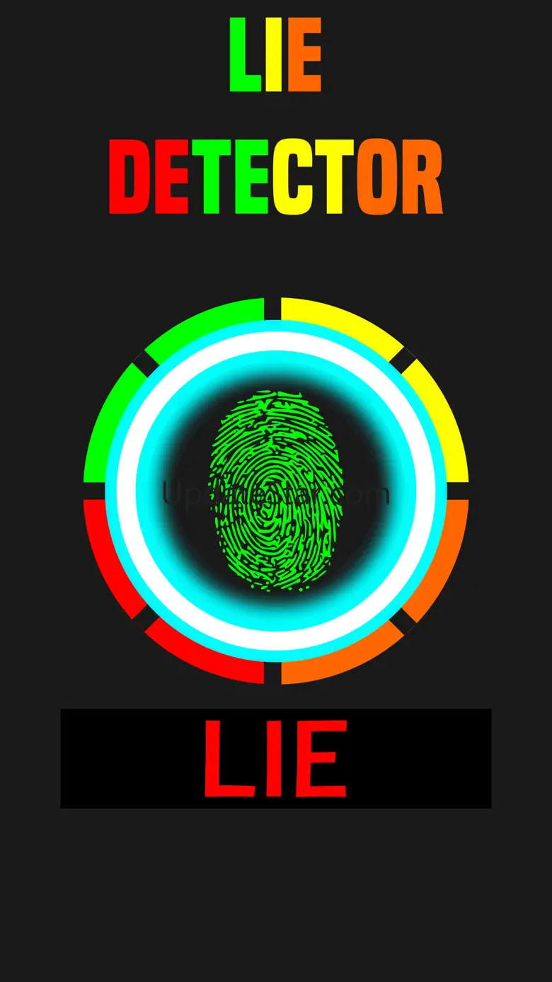 Lie Detector Fingerprint Truth or Lying Touch Test Scanner HD + 1.0