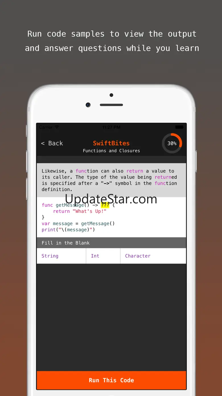 SwiftBites - Learn How to Code in Swift with Interactive Mini Lessons 1.0.4