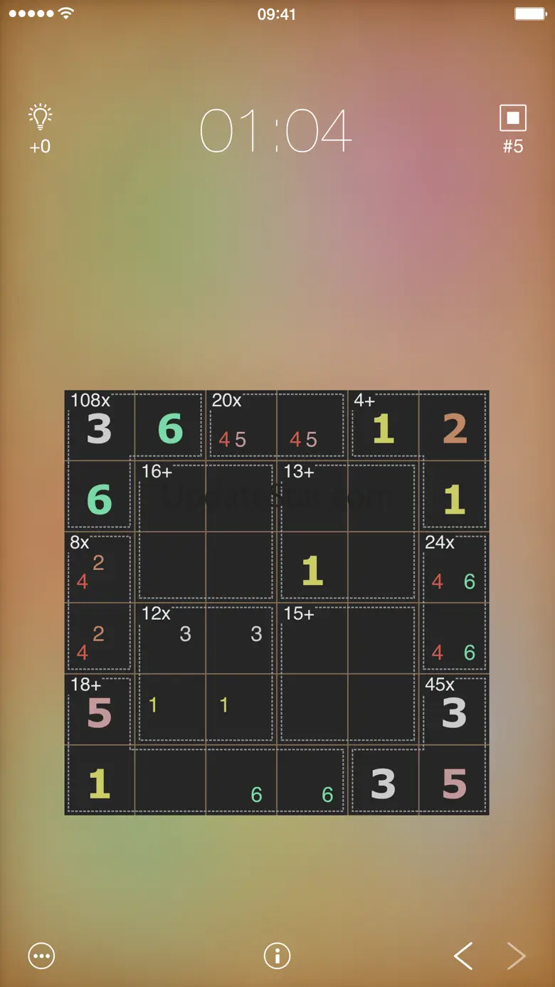 9 digits - sudoku variations 1.4.1